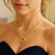 14k Yellow Gold High Polish The Invisible Paperclip Clasp Necklace