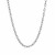 Textured Links Pendant Chain in 14k White Gold (2.90 mm)
