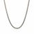 Sterling Silver Rhodium Plated Foxtail (2.5 mm)
