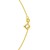 14K Yellow Gold Emerald Cut Garnet Necklace