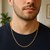 Diamond Cut Cable Link Chain in 14k Yellow Gold (3.70 mm)