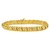 14K Yellow Gold Scalloped Bangle (8.00 mm)