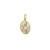 14K Yellow Gold Starfish MOP Charm Pendant