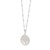 Sterling Silver Rhodium Plated Tree of Life Pendant Necklace