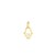 14k Yellow Gold Mini Hamsa Charm