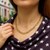 Polished Cable Chain Design Necklace in 14k Yellow Gold