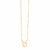 14K Yellow Gold Taurus Necklace