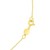 14K Yellow Gold Taurus Necklace