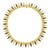 14K Yellow Gold La Grand Dame Collar Necklace 