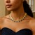 14K Yellow Gold La Grand Dame Collar Necklace 