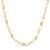 14k Yellow Gold High Polish Paperclip Rondel Link Chain (5.60 mm)