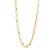 14k Yellow Gold High Polish Paperclip Rondel Link Chain (5.60 mm)