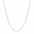 Round Cable Link Chain in 14k White Gold (1.20 mm)