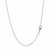 Round Cable Link Chain in 14k White Gold (1.20 mm)