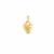 14k Yellow Gold Mini Diamond Heart Charm