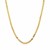 Semi Solid Box Chain in 14k Yellow Gold (2.10 mm)