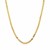 Semi Solid Box Chain in 14k Yellow Gold (2.10 mm)