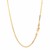 Semi Solid Box Chain in 14k Yellow Gold (2.10 mm)