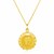 14k Yellow Gold with Roman Coin Pendant