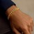 Semi Solid Miami Cuban Bracelet in 14k Yellow Gold  (10.70 mm)