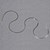 Sterling Silver Rhodium Plated Herringbone Chain (3.30 mm)