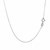 Diamond Cut Cable Link Chain in 14k White Gold (0.87 mm)