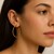 Classic Hoop Earrings in 10k Yellow Gold (3x25mm)