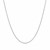 Round Cable Link Chain in 14k White Gold (1.10 mm)