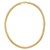 14K Yellow Gold Lite Oval Snake Chain (6.50 mm)