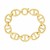 14k Yellow Gold High Polish Mariner Link Bracelet  (13.80 mm)