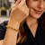 14k Yellow Gold Italian Alternating Paperclip Oval Links Bracelet (9.30 mm)