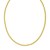 Sterling Silver Gold Plated Rolo Chain (4.70 mm)