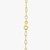 14K Yellow Gold Multi Gemstone Paperclip Necklace (1.50 mm)
