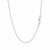 Sterling Silver Rhodium Plated Bead Chain (1.20 mm)
