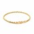 Solid Diamond Cut Rope Bracelet in 10k Yellow Gold  (2.75 mm)