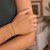 Solid Diamond Cut Rope Bracelet in 10k Yellow Gold  (2.75 mm)