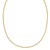 14K Yellow Gold Oval Snake Chain (2.00 mm)