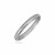 14k White Gold Textured Comfort Fit Wedding Band