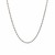 Solid Diamond Cut Rope Chain in 10k White Gold (1.5mm)