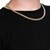 Miami Cuban Semi Solid Chain in 14k Yellow Gold (8.00 mm)