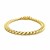 Semi Solid Miami Cuban Bracelet in 14k Yellow Gold  (7.20 mm)