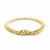 Semi Solid Miami Cuban Bracelet in 14k Yellow Gold  (7.20 mm)