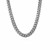 Classic Miami Cuban Solid Chain in 14k White Gold (5.00 mm)