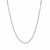 Gourmette Chain in 10k White Gold (1.40 mm)