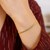 14K Yellow Gold Oval Snake Chain Bracelet (2.60 mm)