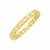 14k Yellow Gold High Polish Large Link Panther Link Bracelet  (9.40 mm)