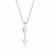 Sterling Silver 18 inch Necklace with Arrow Pendant