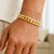 Classic Miami Cuban Solid Bracelet in 14k Yellow Gold  (8.20 mm)