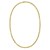 14K Yellow Gold Square Byzantine Chain Necklace (2.00 mm)