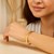 Classic Omega Bracelet in 14k Yellow Gold  (6.00 mm)